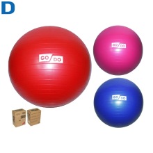 Мяч гимнастический GYM BALL диаметр 65 см Антивзрыв
