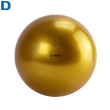 Мяч для художественной гимнастики 15 см TORRES ПВХ золотой