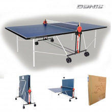 Теннисный стол DONIC INDOOR ROLLER FUN BLUE 19мм для помещений