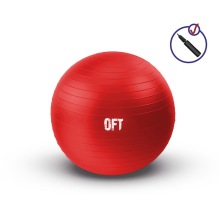 Гимнастический мяч 65 см красный