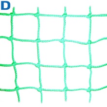 Сетка заградительная, ячейка 40*40, толщина нити 2,2 мм, узловая, зеленая