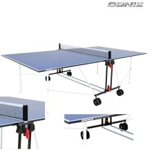 Теннисный стол DONIC INDOOR ROLLER SUN BLUE 16мм для помещений