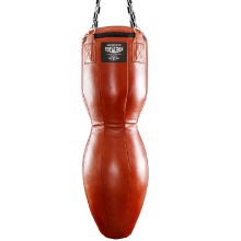 Боксерский мешок 50 кг TOTALBOX loft TBLF 40×120 фигурный нат.кожа