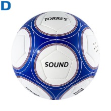 Мяч футбольный №5 тренировочный TORRES Sound