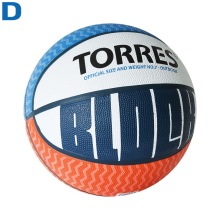 Мяч баскетбольный №7 TORRES Block люб.