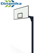 Стойка баскетбольная с креплением на анкера вынос 1200 мм (уличная, разборная)