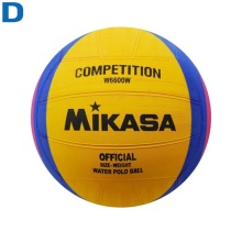 Мяч для водного поло "MIKASA W6600W" р.5, муж, резина, вес 400-450гр.