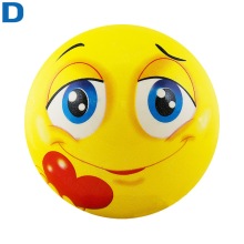 Мяч детский игровой диаметр 12 см Funny Faces 1