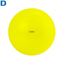Мяч для художественной гимнастики 15 см TORRES ПВХ желтый