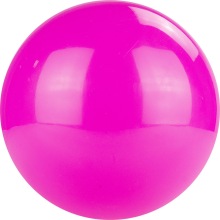 Мяч для художественной гимнастики 15 см TORRES ПВХ розовый