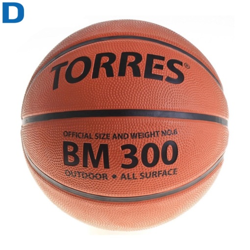 Мяч баскетбольный №6 TORRES BM300 трен.