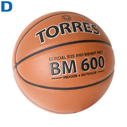 Мяч баскетбольный №7 TORRES BM600 трен.