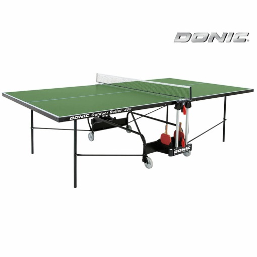 Теннисный стол DONIC OUTDOOR ROLLER 400 GREEN всепогодный