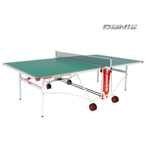 Теннисный стол DONIC OUTDOOR ROLLER DE LUXE зеленый всепогодный