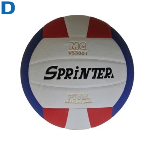 Мяч волейбольный №5 Sprinter, клееный, синтетическая кожа VS3001