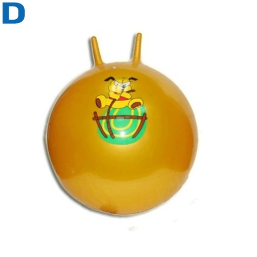 Мяч-прыгун с ушками (с изображением животных) d 55 см