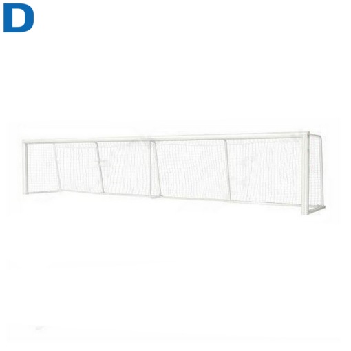 Ворота для игры в голбол алюминиевые 9х1,3 м профиль 75х40 мм