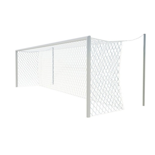 Ворота футбольные алюминивые 7,32х2,44 глубина ворот 2 м (стационарные)