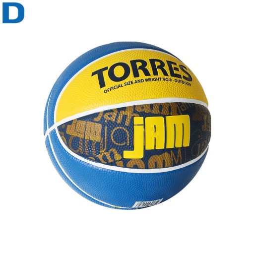 Мяч баскетбольный №3 TORRES Jam любительский