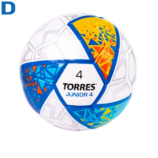 Мяч футбольный №4 тренировочный TORRES Junior-4 Super HS