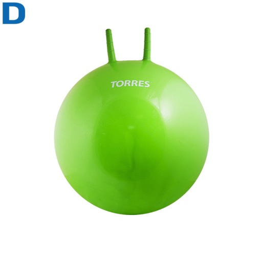 Мяч-прыгун TORRES с рожками диаметр 65 см